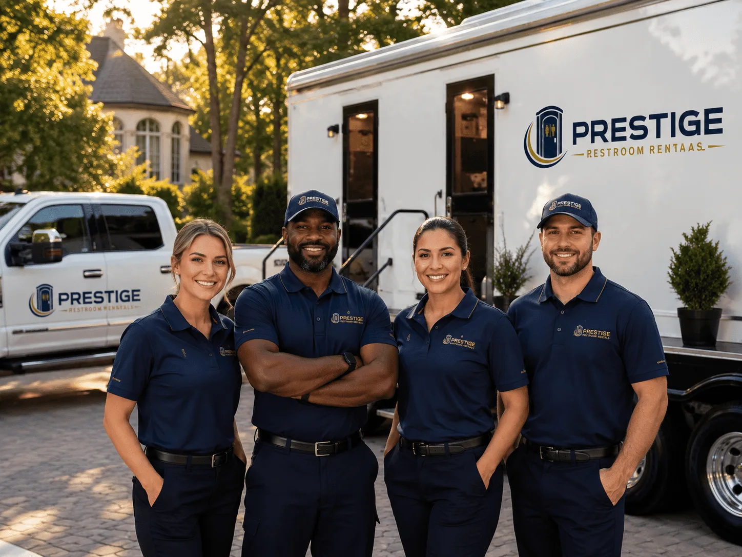 Trusted Luxury Portable Restrooms company in Higbee, MO